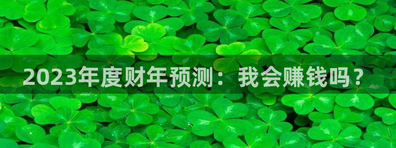 乐天堂fun平台注册：2023年度财年预测：我会赚钱吗？