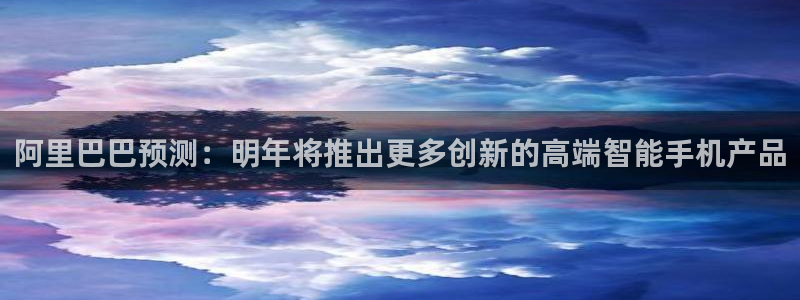 乐天堂fun主管：阿里巴巴预测：明年将推出更多创新的高端智能手机产品