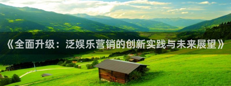 乐天堂fun体育注册：《全面升级：泛娱乐营销的创新实践与未来展望》