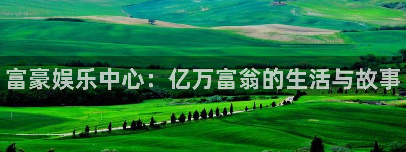 乐天堂fun体育老板是谁：富豪娱乐中心：亿万富翁的生活与故事